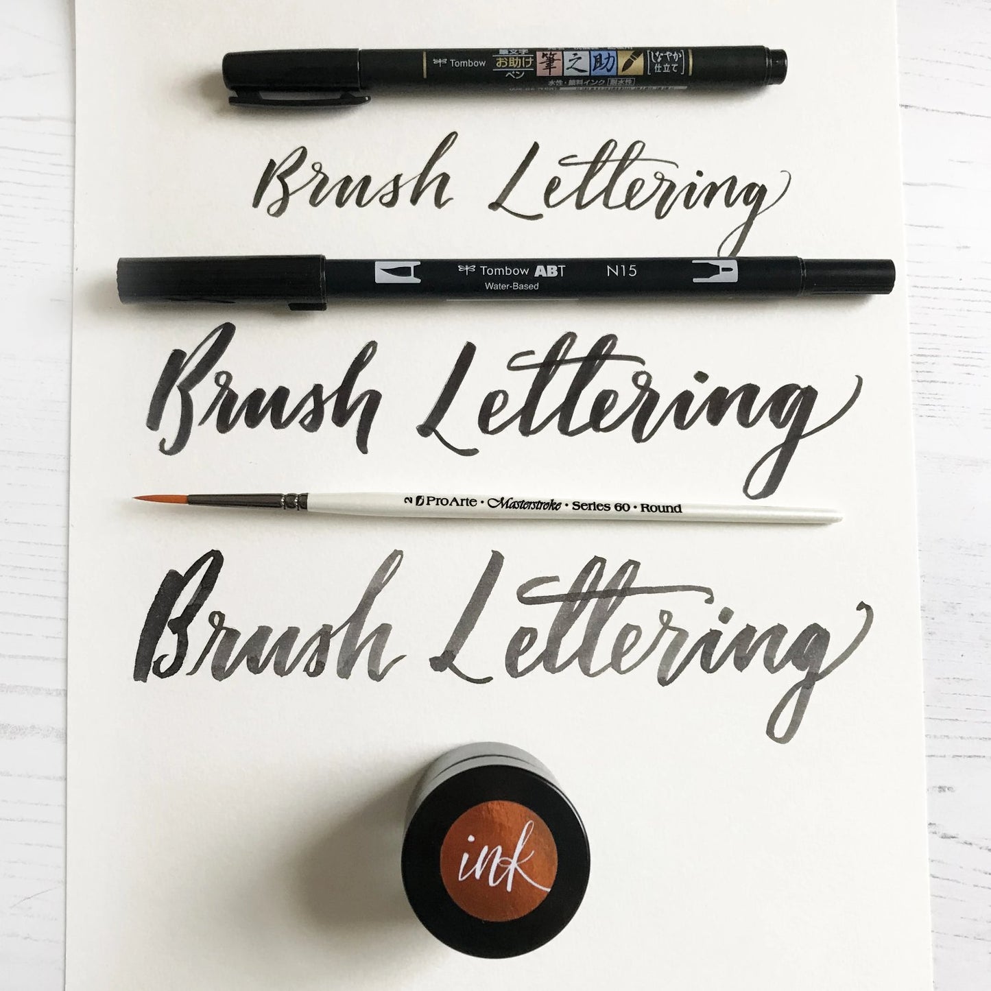 Brush Lettering Starter Kit