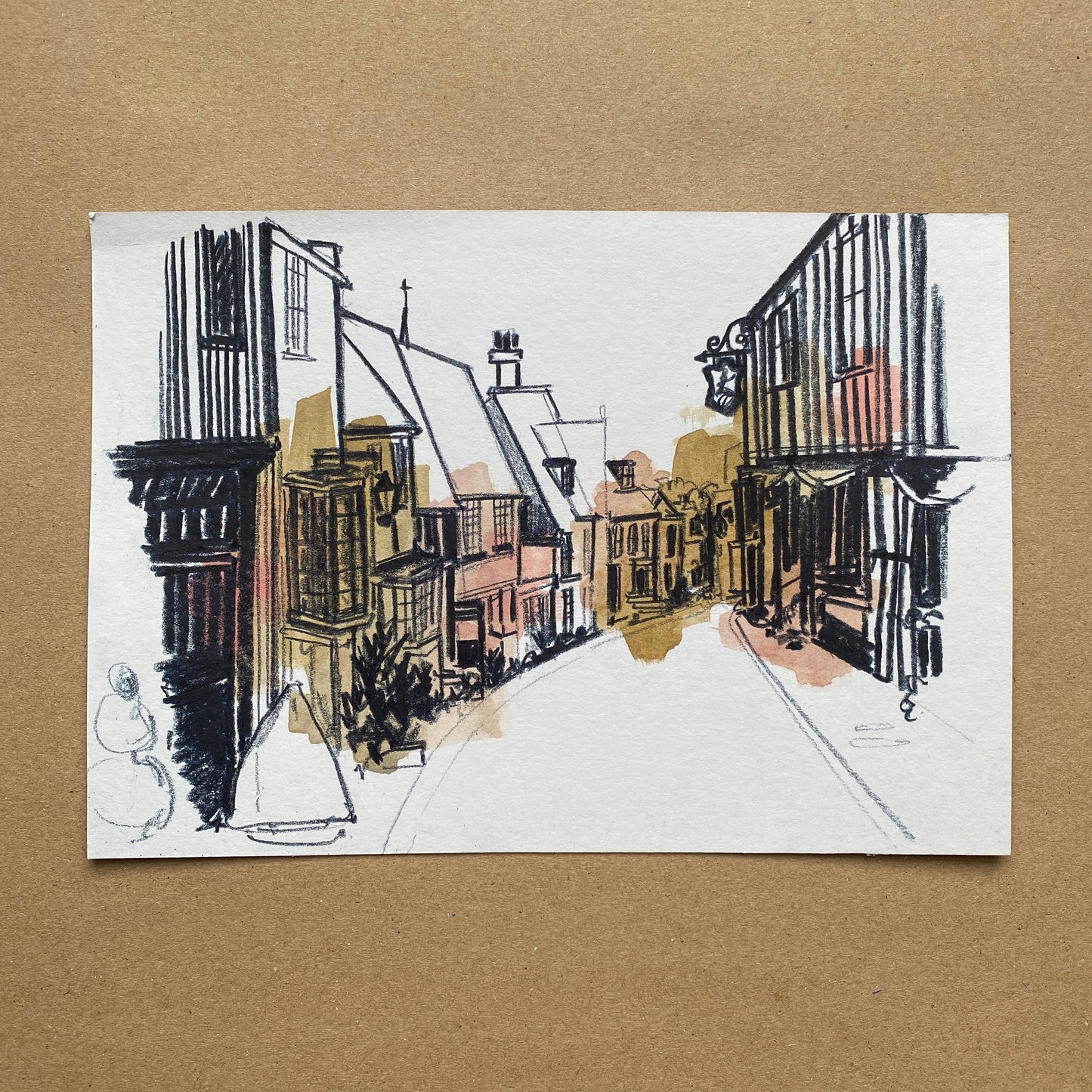Mermaid Street Sketch,Rye