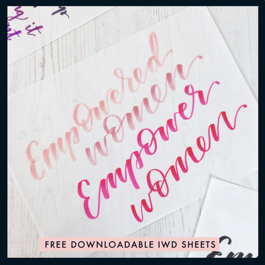 Empowered Women Printable #IWD2020