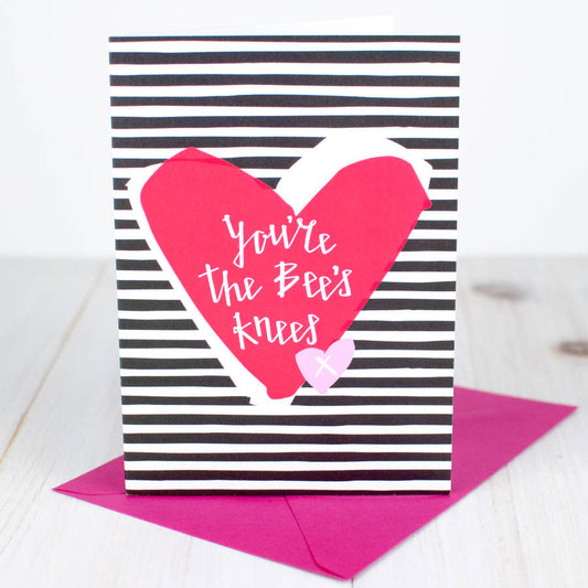 You're The Bee's Knees Valentine's Card